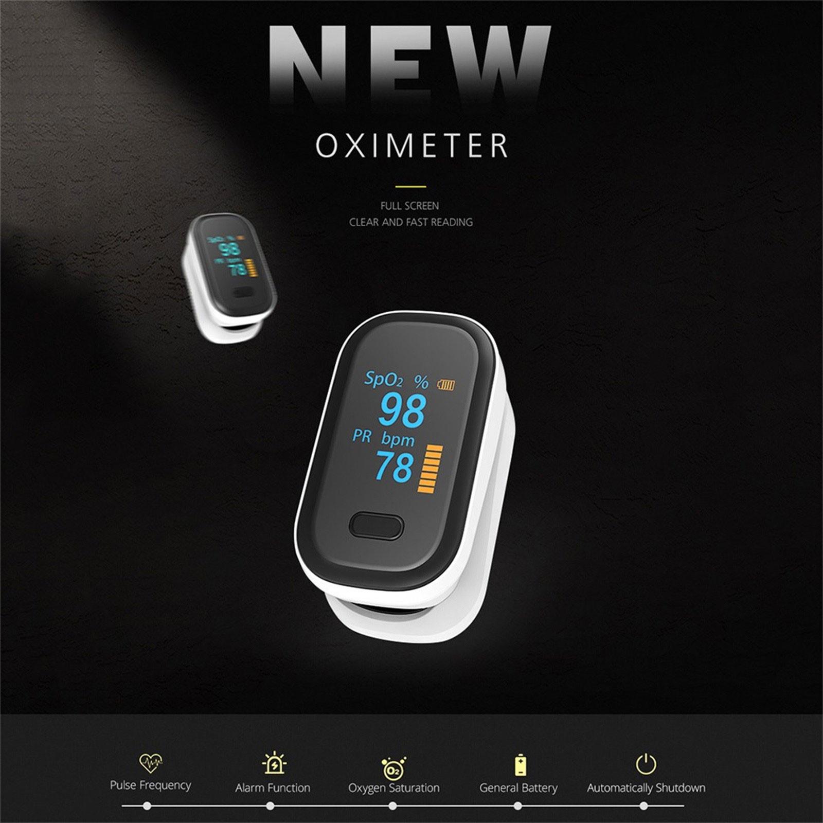 Пальцевые мониторы для детей и взрослых. Оксиметры с зажимом для пальцев для домашнего — фото 5