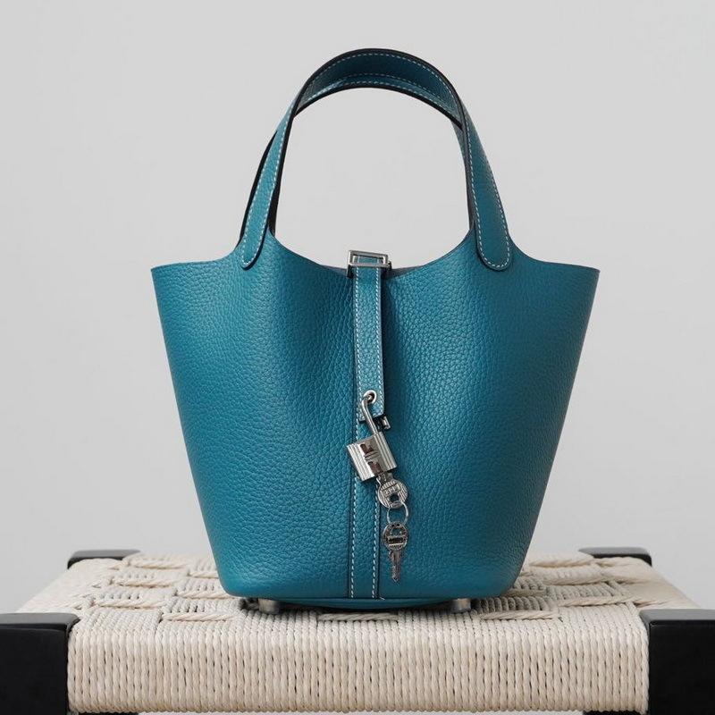 

2026 new leather women s bag first layer cowhide TC leather vegetable basket bucket bag handbag manufacturer 18cm (no inner pocket/no shoulder strap)
