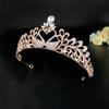 Wedding Headwear New Alloy Rhinestone Swan Crown Korean Style Fairy Photography Photo Wedding Accessories Bridal Crown
