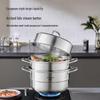 304 Stainless Steel Steamer Pot
