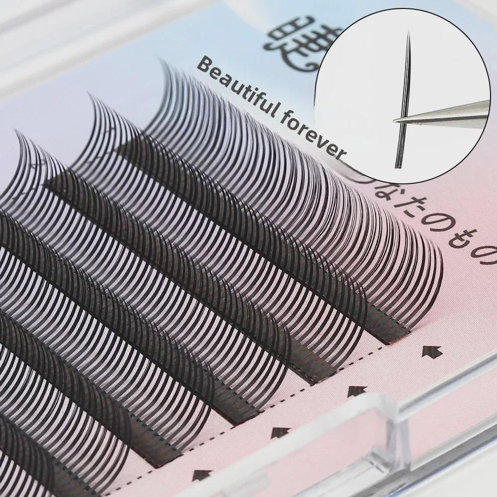 5D Flora Comic Fairy Falsche Wimpern - Natürlicher Stil, Einzelner Büschel mit fünf Haaren