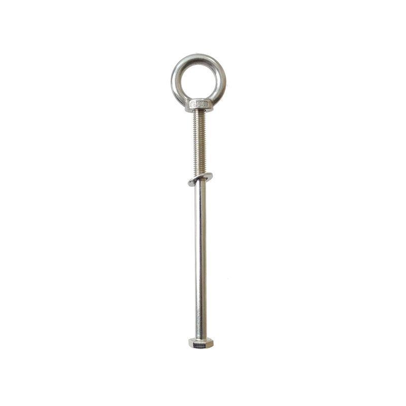 Stainless Steel Load-Bearing Eye Bolt for Wood Stake Beam Hook Drilling