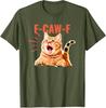 FCawF Funny Cat Humor TShirt FCawF Cat Graphic Sarcastic Saying Tee Cute Y2k Kitten Womens Fashion Novelty Graphic Outfit