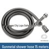 Stainless Steel Explosion-Proof Shower Hose with Hot and Cold Pressurized Nozzle