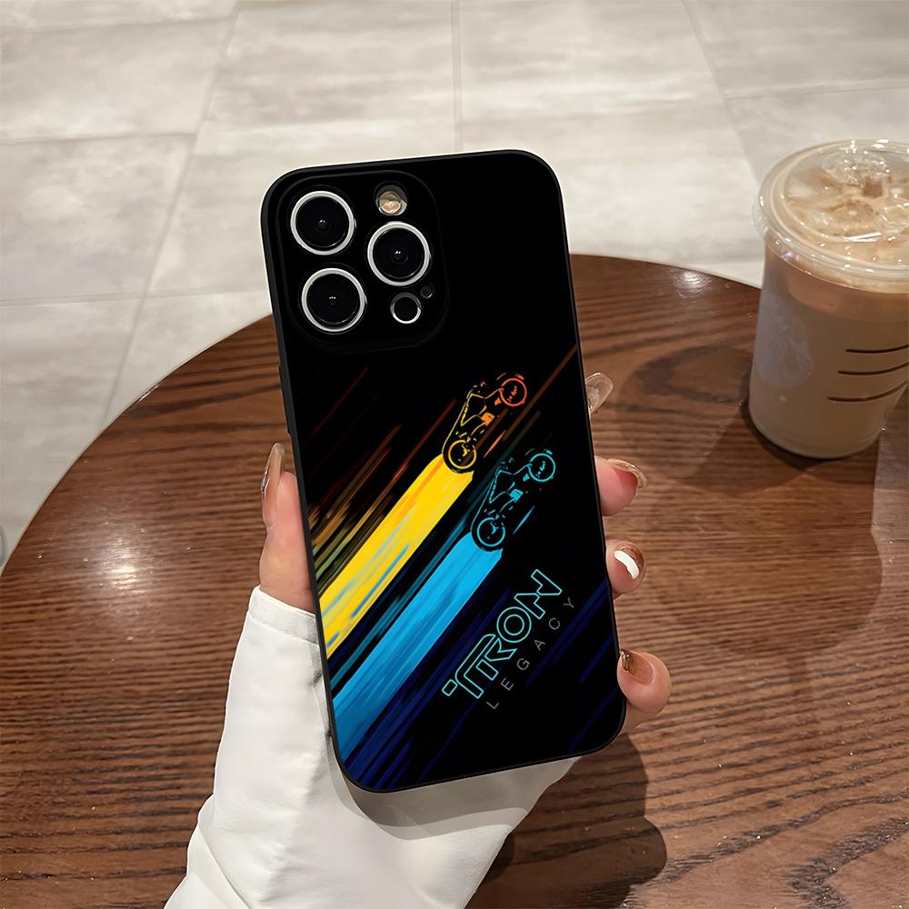 

Чехол для телефона Tron Legacy для iPhone 17 Air 16 Pro Max 15 Pro 14 Plus 13 11 12 Xr X Xs 7 8 Plus Se Задняя крышка iPhone14