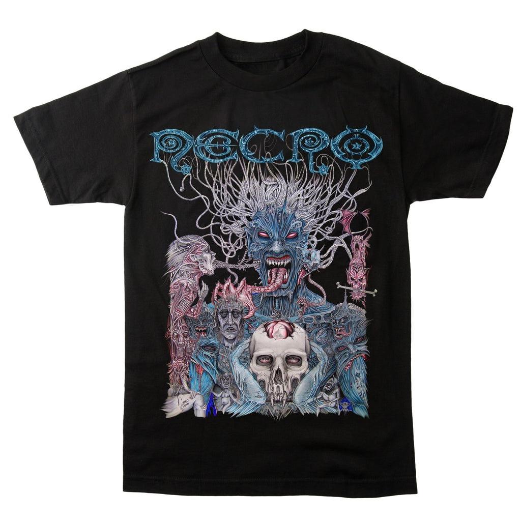 

Surgical Gore Half Skull Graphic TShirt Necro Underground Hip Hop Art Black 100 Cotton Unisex Tee M