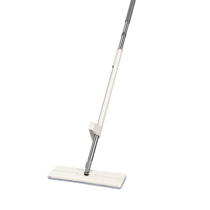 Large Hands-Free Wet & Dry Flat Mop with Squeegee