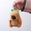 Doll Hair Card Kapibara Doll Pendant Keychain Capybara Plush Toy Trinket Doll
