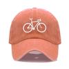Soft Cotton Baseball Cap for Women Men Adjustable Fashion Bicycle Embroidered Dad Hat Unisex Classic Golf Caps