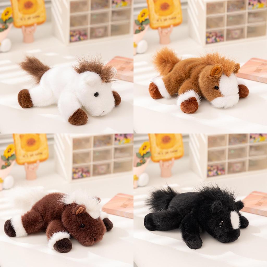Animal Plush Pony Stuffed Toy With Pp Cotton Filling Ideal For Children And Gifts