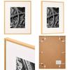 HAKUBA ZERO Frame GA-01 A4 size Natural. Features an acrylic front panel. Lightweight resin