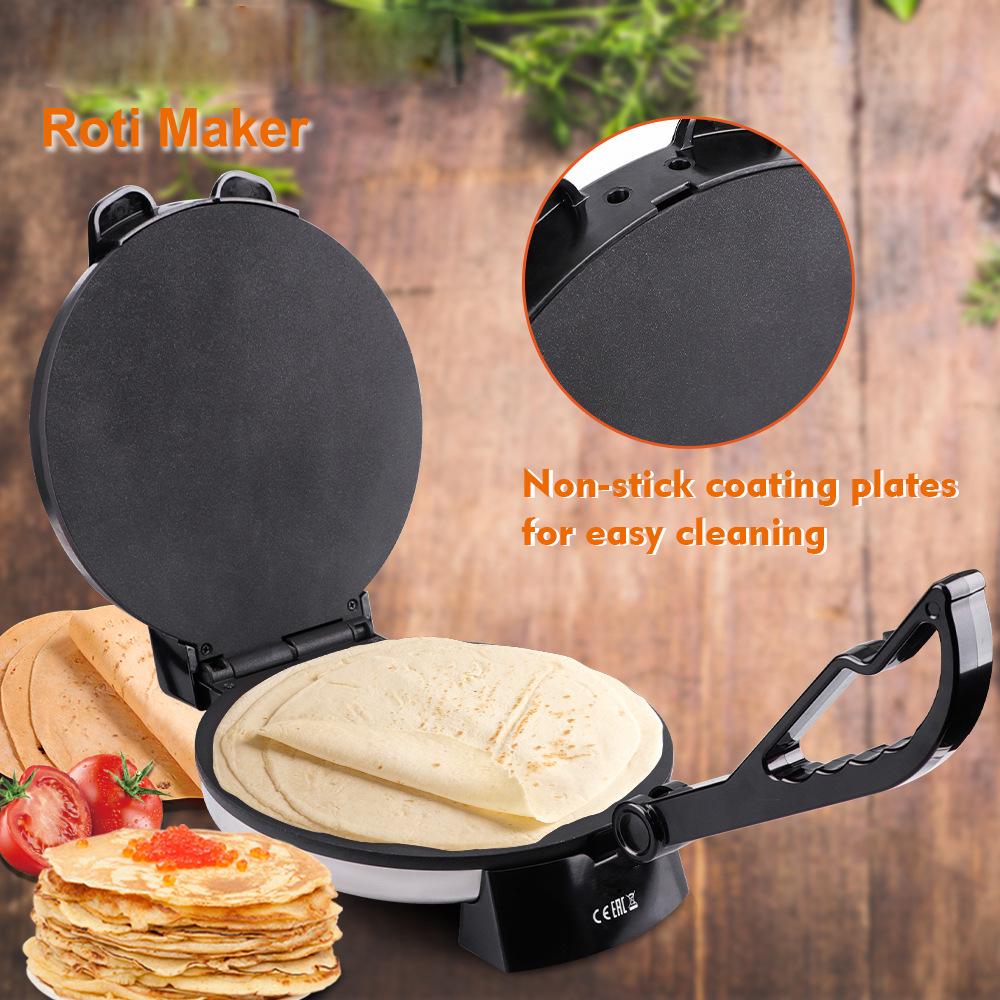 Electric Pancake & Crepe Maker - Versatile Cooking Machine for Pancakes, Crepes, Jianbing, Spring Rolls, and Pizza.