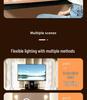 Streamer Desktop Fill Light: Double Row LED for Professional Live Room, Video Background, and Atmosphere.