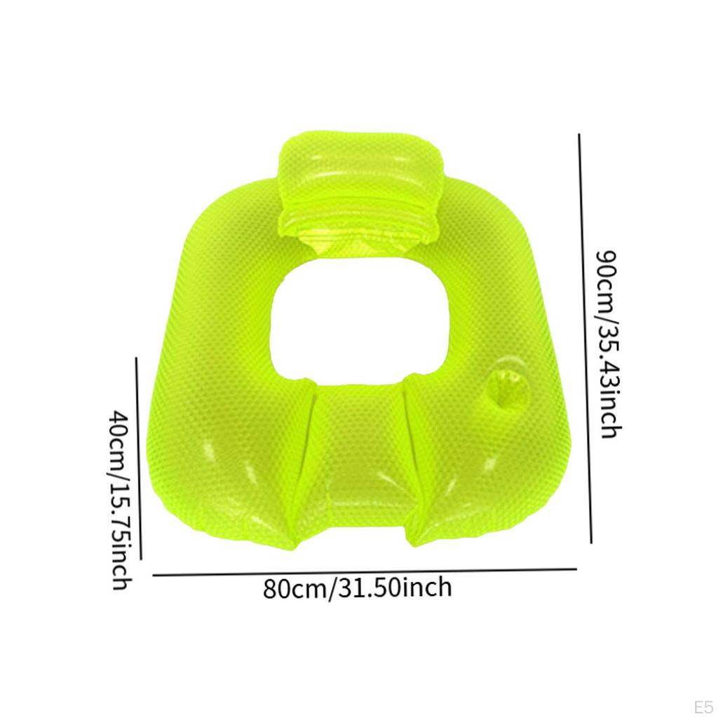 Inflatable Pool Float Water Toy Floating Chair for Garden Yard Summer