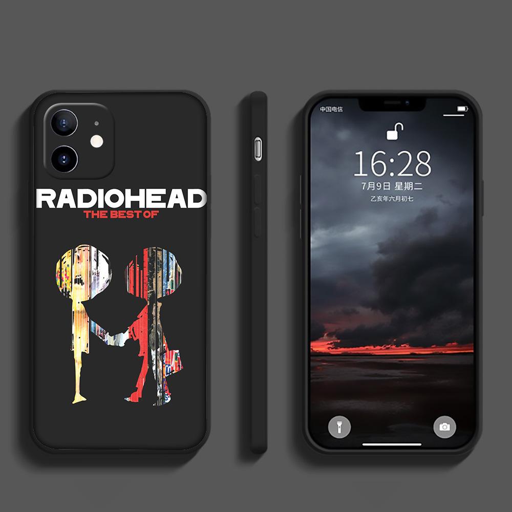 GX191 Radiohead Thom Yorke Silicone Soft Case for iPhone 13 12 Mini 11 Pro XS Max XR X 8 7 6 6S Plus 5 5S SE 2020