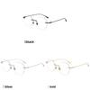 Minimalist Unisex Frameless Glasses With Blue Light Blocking For Office And Daily Use