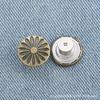Adjustable No-Sew Detachable Metal Jeans Buttons – Flat Bottom, Nail-Free, Resizes Waistbands Effortlessly