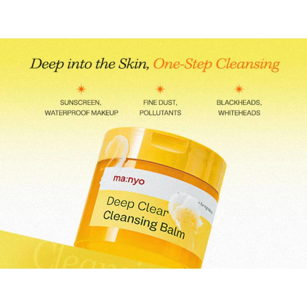 MANYO FACTORY Deep Clear Cleansing Balm 132ml (4.46 Fl Oz)