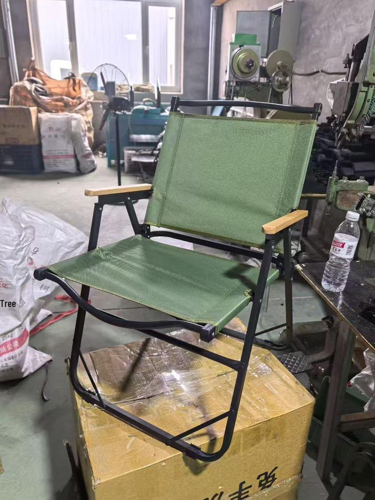 Portable Folding Outdoor Picnic & Camping Chair with Fishing Stool