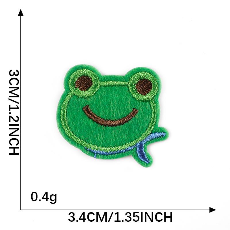 Assorted Child Cognition Cute Things Pattern Small Iron on Embroidered Patches for Bady Clothes
