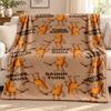 Brainrot blanket Flannel Blanket Soft Cozy Plush Throw for Sofa Bed Lightweight Home Decoration Outdoor camping