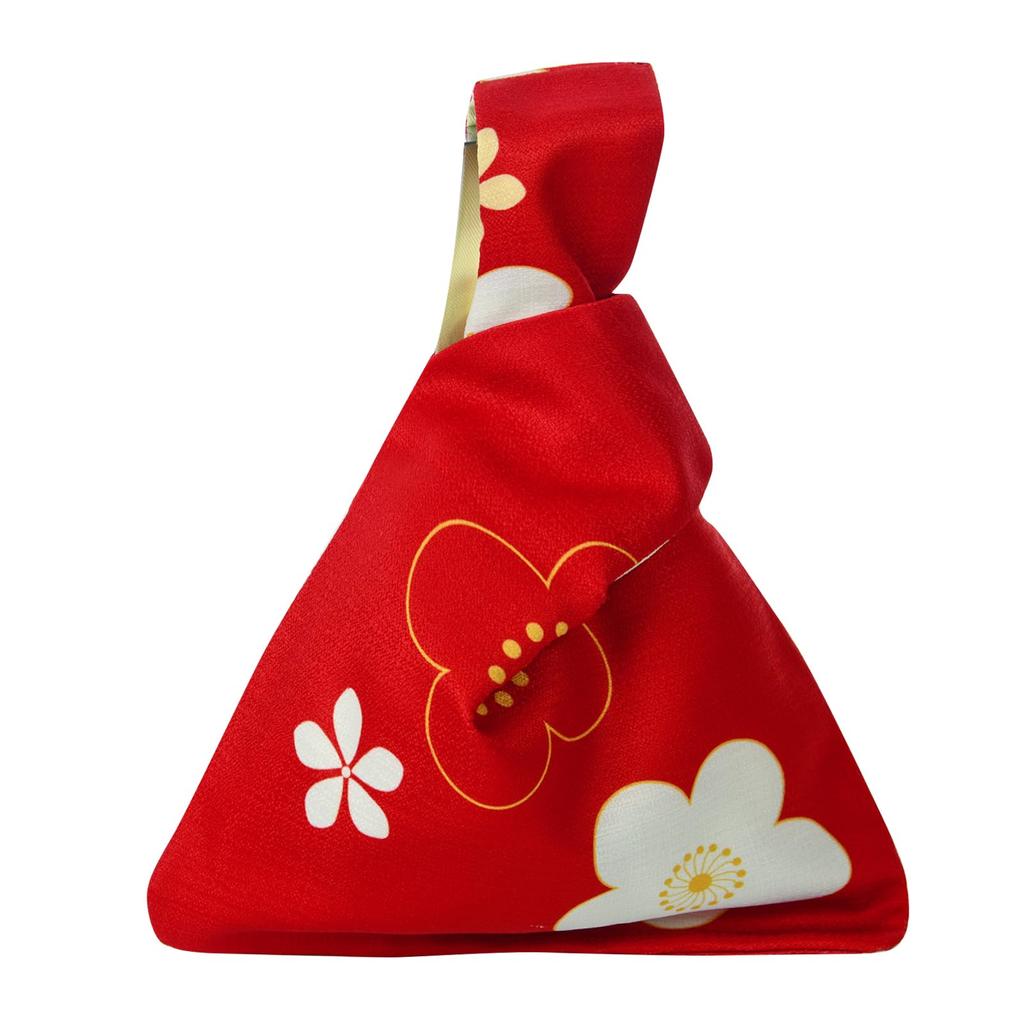 Yukata Drawstring and Kimono Accessory Perfect for Fireworks Summer Japanese Pattern Drawstring Pouch Japanese 13 Patterns Available Red with White