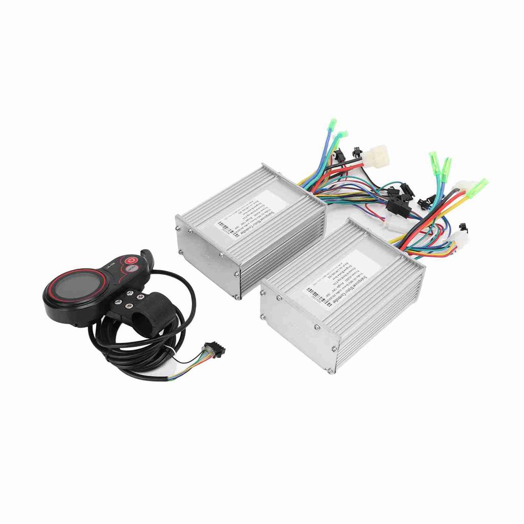Dual Drive 3648V 450W Electric Bike Brushless Controller LH100 Color LCD Screen Display
