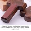 Natürliches Walnussholz Religiöses Stehkreuz Ornament mit abnehmbarem magnetischem Ständer Kirche Zuhause Ostern Glaube Handwerk
