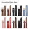 WOCCI 20mm Stainless Steel Polished Pin Buckle Watch Band Replacement Clasp, Rose Gold (Large)