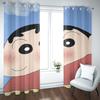 Cartoon Crayon Shin-chan Curtain Home Printing Curtains Living Room Children Bedroom Style Decoration Window Blackout