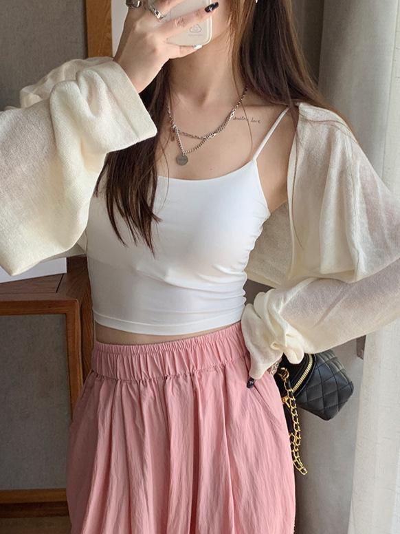 Women's Ice Silk Sunscreen Cardigan - Lightweight Summer BoleroTop