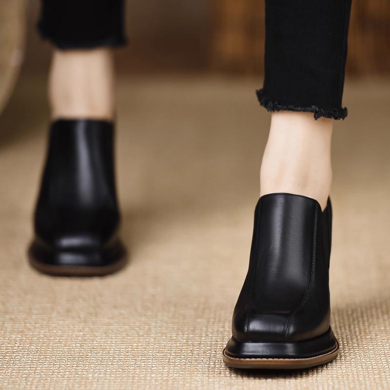 2026 High Heels Women's Shoes Chunky Fashion Dress Pumps Autumn Luxury Designer Shoes New Trend Elegant Sexy Zapatos De Mujer
