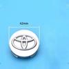 2026 New For Toyota 4Pieces 57mm 62mm Wheel Hub Center Caps for Toyota Corolla RAV4 Camry Yaris C-HR Prius Crown Highlander Car 