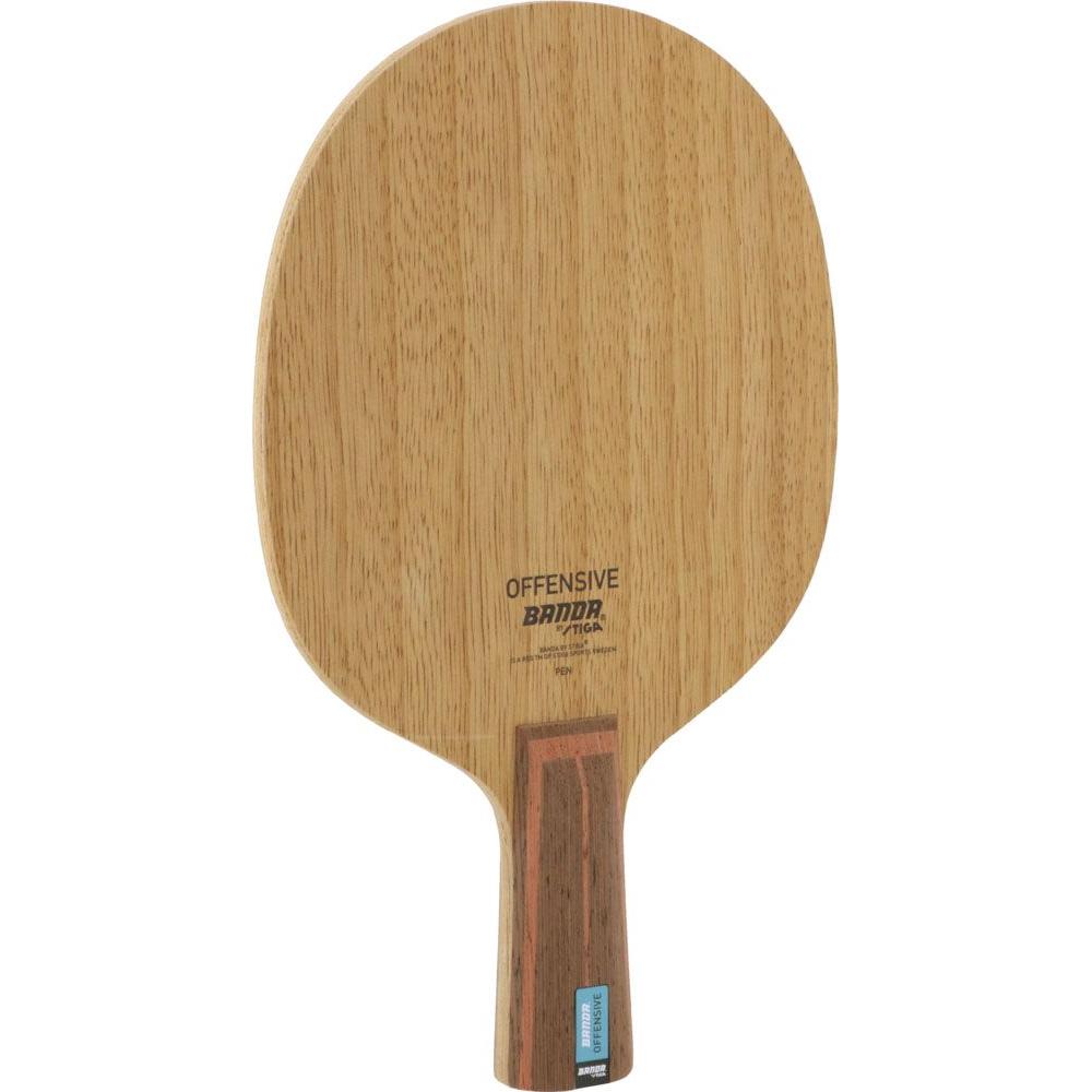 Used STIGA Table Tennis Pen Racket BANDA OFFENSIVE PEN BANDA Offensive Chinese Pen JTTA Japan Table Tennis Association Official Club Activities Club