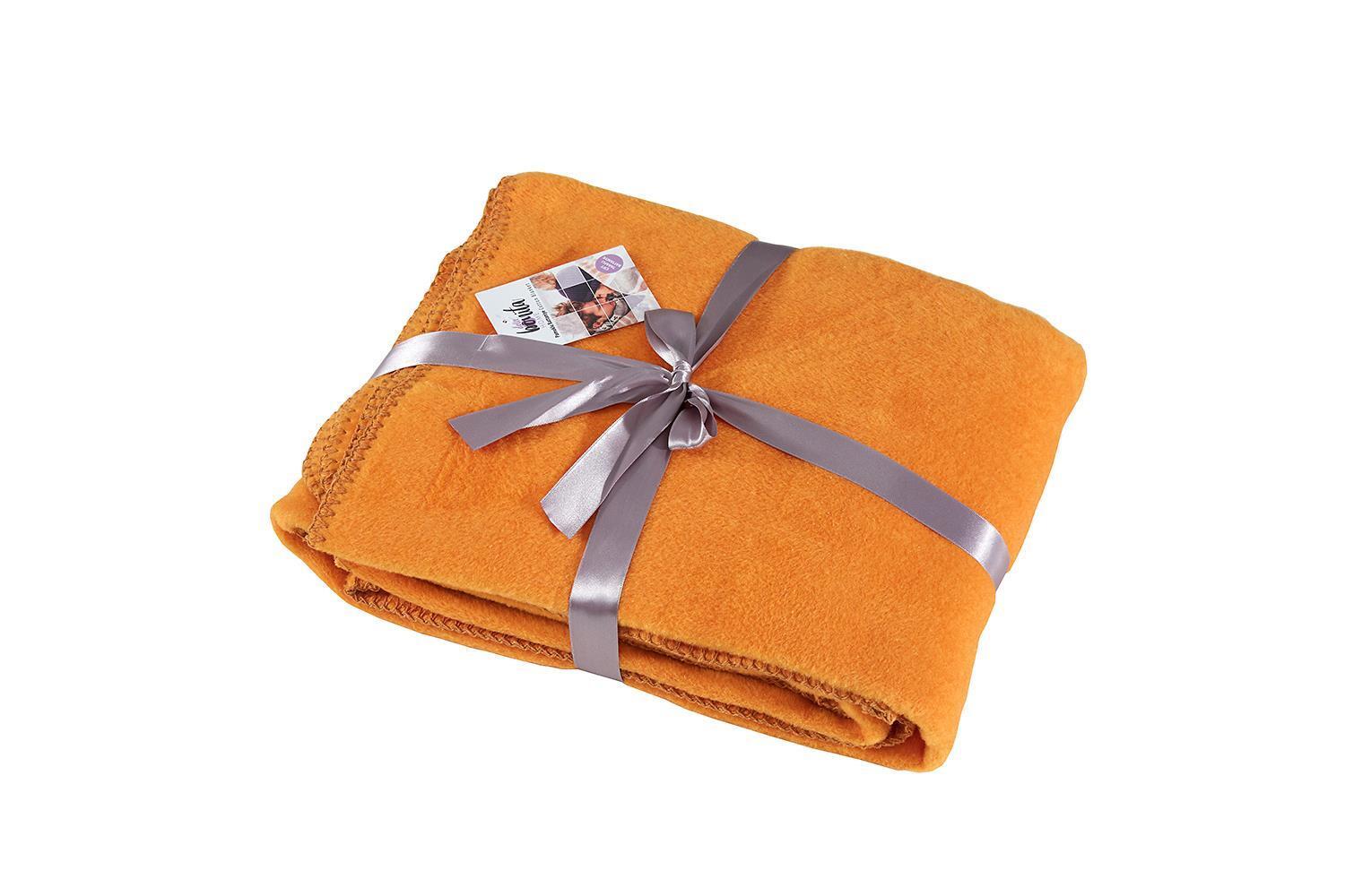 

Dolce Bonita Home Хлопковое одеяло под ТВ 127X155 Basic Salmon