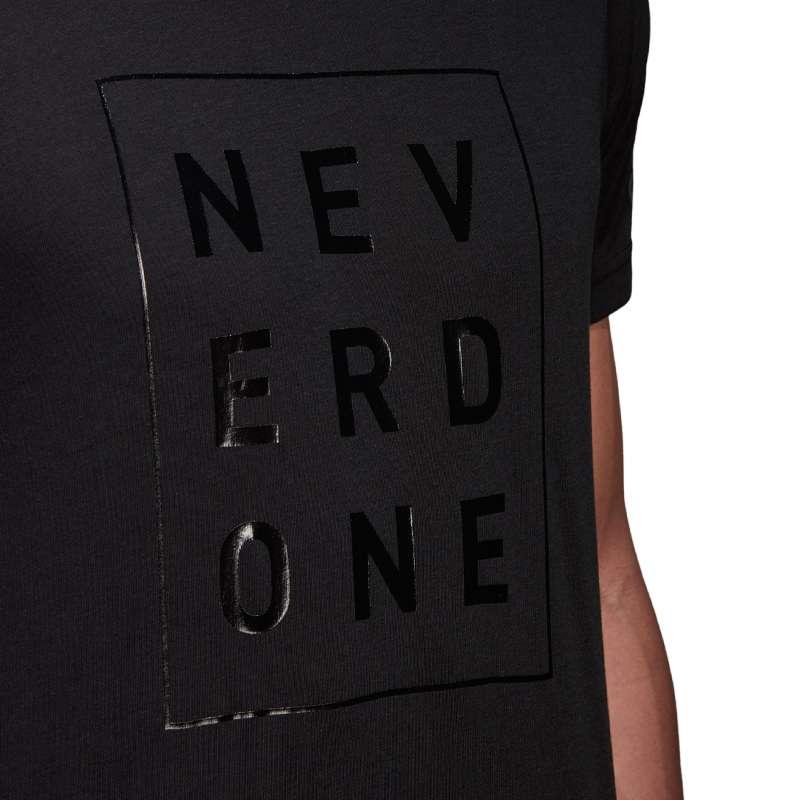 Adidas Never Done CLIMALITE T Shirt Unisex Black CV5113