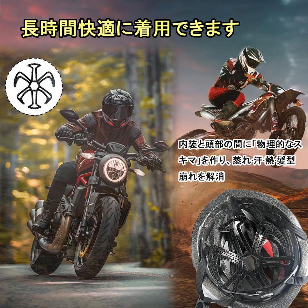 LeTradeJP Helmet Ventilation Liner Inner Pad Liner for Motorcycles and