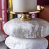 Candlestick Natural Ore Desktop Handicraft Ornaments Handmade Candle Holder Centerpieces Wedding Decorations Home Decoration