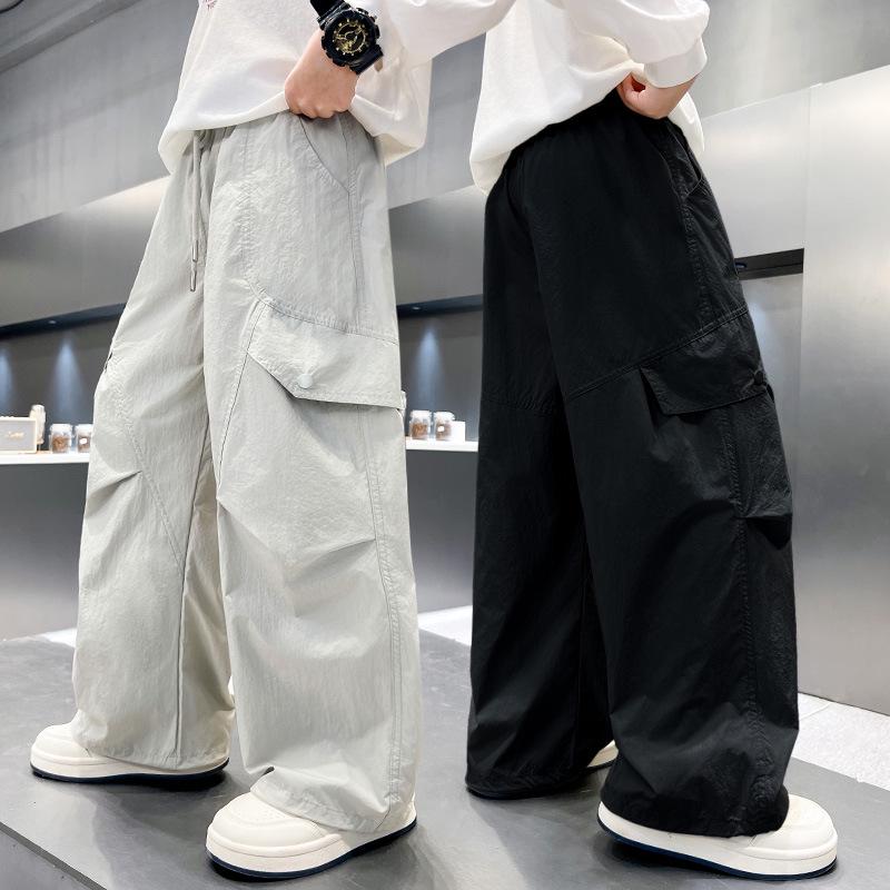 Zhi Li Kids' Trendy Versatile Pants - Spring/Autumn Style for Boys