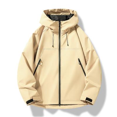 Nouvelle Veste d'Extérieur Veste Homme et Femme Printemps et Automne Coupe-vent Imperméable Combinaison d'Alpinisme Veste Couple