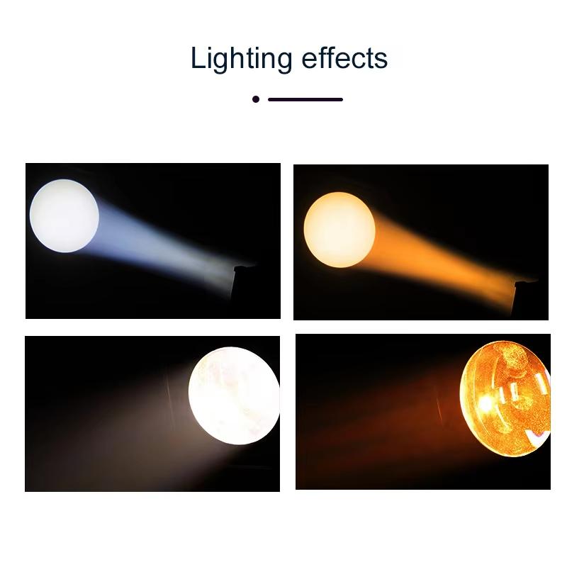 100W Imaging Light 2in1 Zoom Profile Surface Studio Gobo Spotlight Variable Zoom Ellipsoidal DMX LED Leko for Light Show DJ CLUB