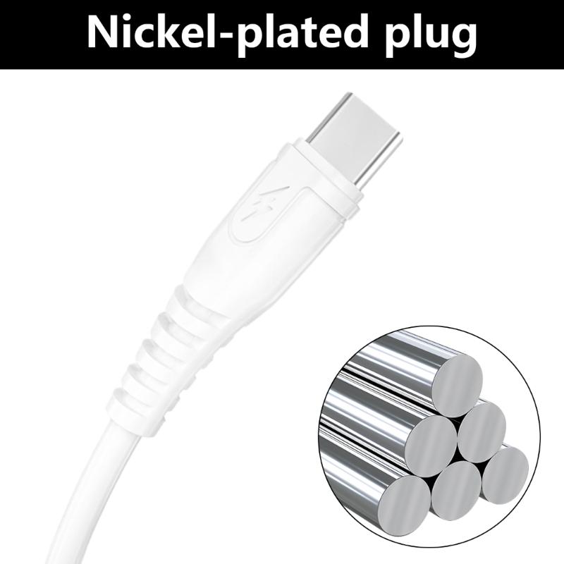 Flexible and Efficient USB C Cable USB Cable Type C to USB A 6A Charging Cable Great Compatibility Power Delivery