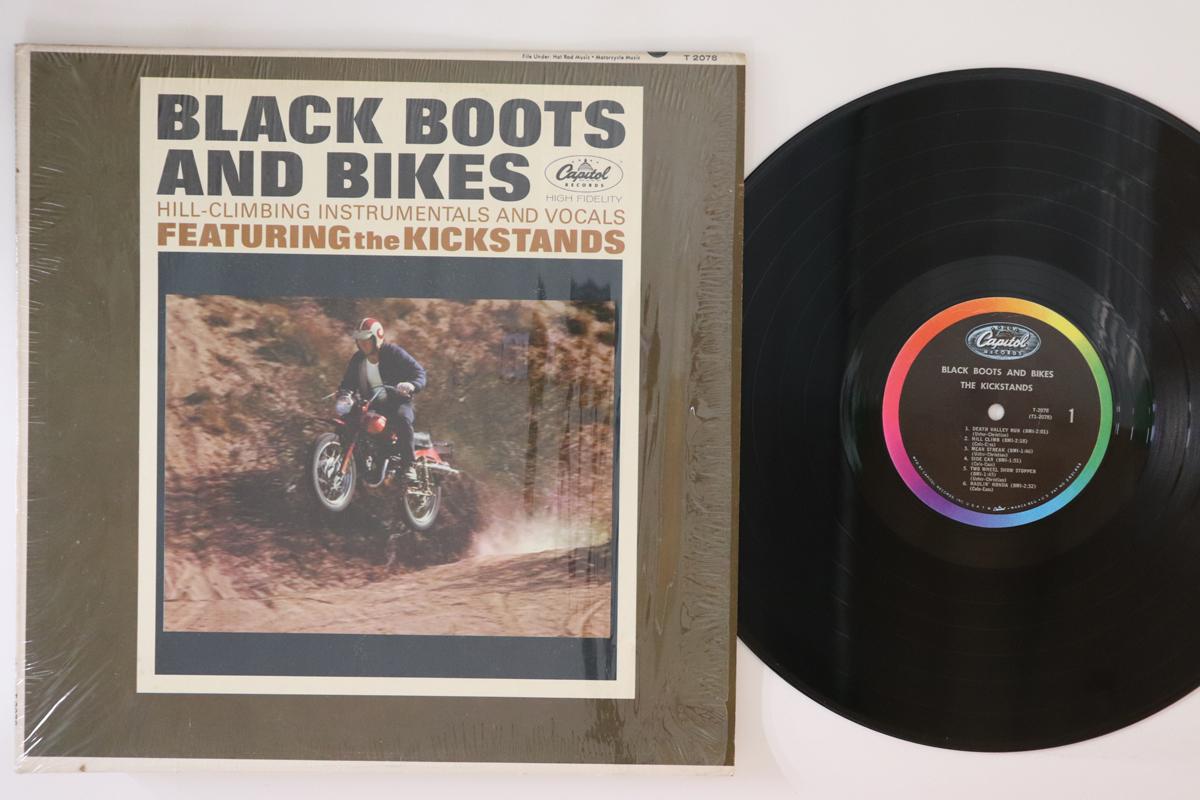 

LP Record KICKSTANDS Black Boots And Bikes T2078 CAPITOL 1964 USA Cana Rock Used