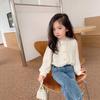 Spring Lace Long Sleeve Girls' Shirt - Fragrant Style RQ192