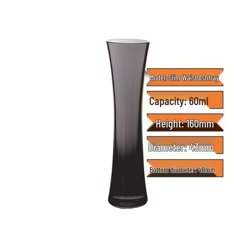 Elegant Slim Waist Mini Crystal Vase for Fresh Flowers - Wine Glass Style
