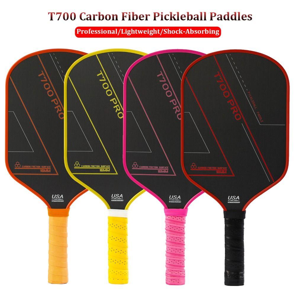 Carbon Fiber Pickleball Paddles T700 PRO Professional Game Supplies Pickleball Rackets  for Kids