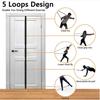 11 Piece Elastic Rope Door Buckle Set with Tension Accessories, Door Anchor Strap