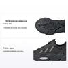 Originals Ozweego Durable Low-Top Sports Casual Shoes Kids Sneakers Black Gray H03126