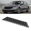 Carbon Fiber Center Console Storage Box Trim Sticker Fit for Honda Civic 10th 2016 2019
