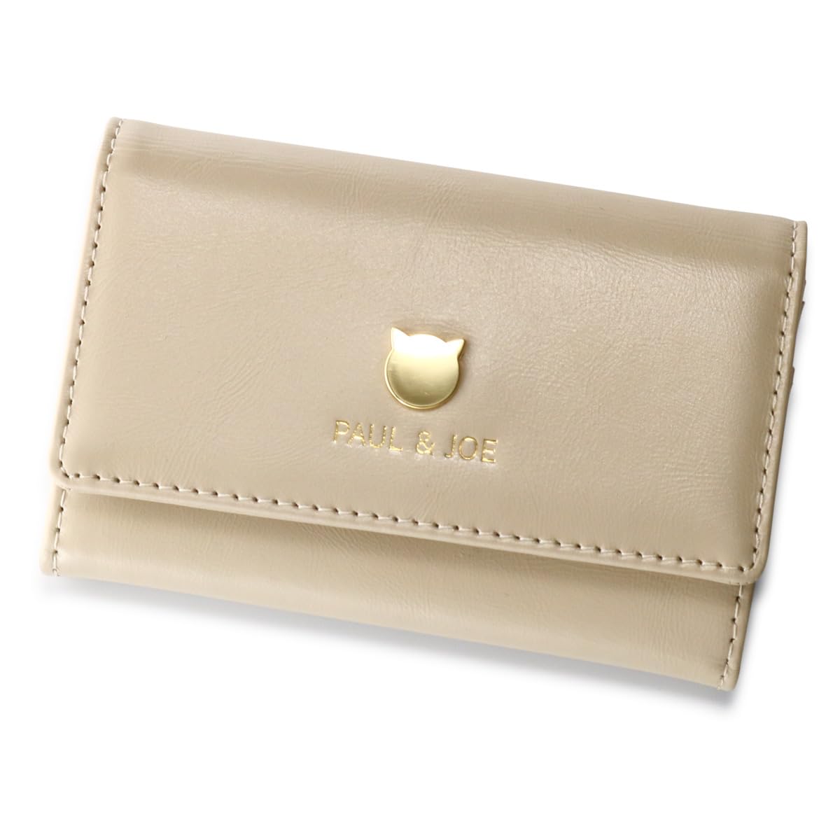

Paul Joe Натуральная кожа Визитница Специальная Эксклюзивная с Металлической Мордочкой Маленького Котика Идеально подходит для празднования Новая Серо-бежевая и Чехол для аксессуаров, Заказ,